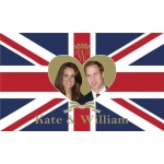 Prince William and Kate (Royal Wedding) 5'x3'