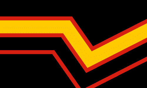 rubberpride Rubber Pride (Gay pride) table flag - Image 1