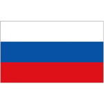 Russia medium table flag