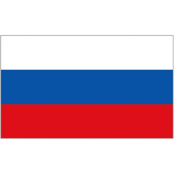 Russia medium table flag