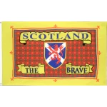 Scotland the Brave (tartan) 3' x 2'
