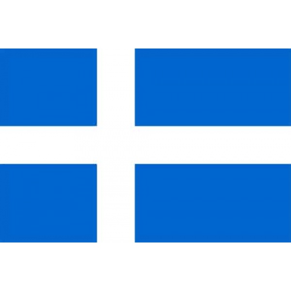 Shetland table flag