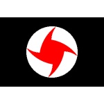 SSNP hand flag (Syrian Social Nationalist Party)
