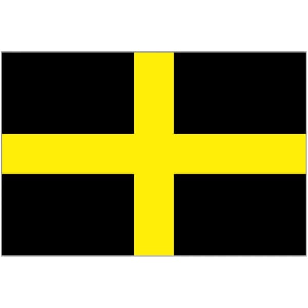 St Davids (Wales) Table Flag