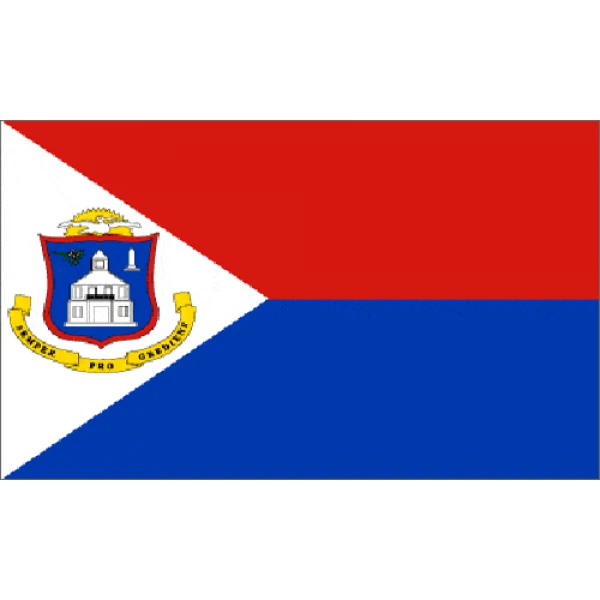 St Maarten medium table flag