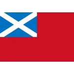 The Scottish Red Ensign 5'x3'
