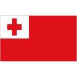 Tonga medium table flag