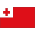 Tonga medium table flag