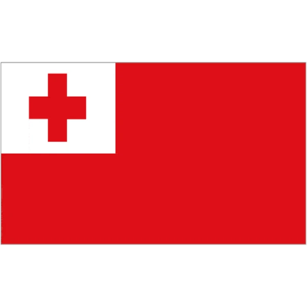 Tonga medium table flag
