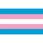 Transgender (Monica Helms) gay pride 3'x2'