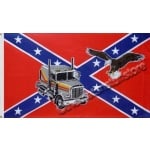 Truck Eagle Confederate 5'x3'