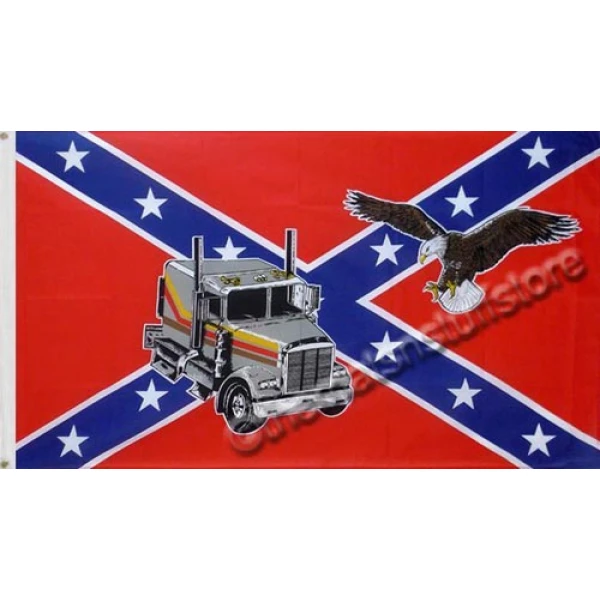 Truck Eagle Confederate 5'x3'