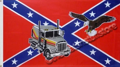 truck-eagle-conf-4de638556500a Truck Eagle Confederate 5'x3' - Image 1