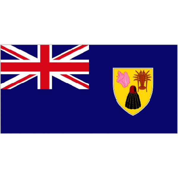Turks and Caicos Hand Flag