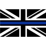 Flag of the UK - with blue line