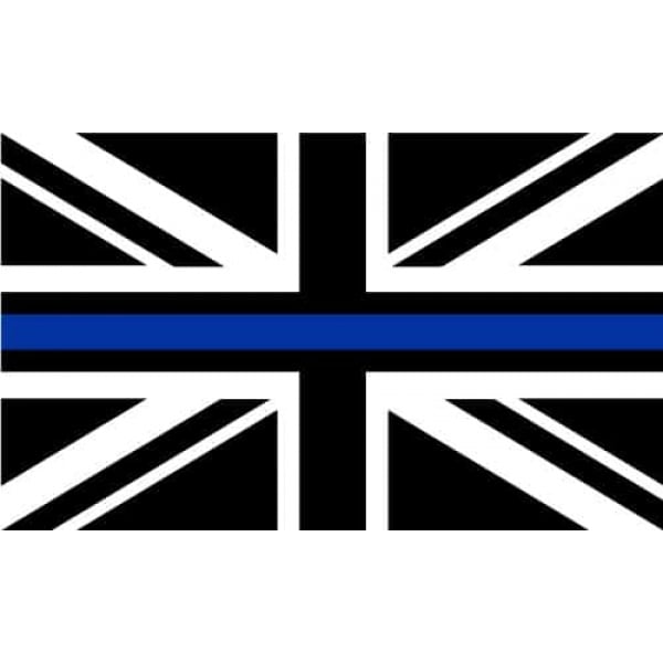 Flag of the UK - with blue line