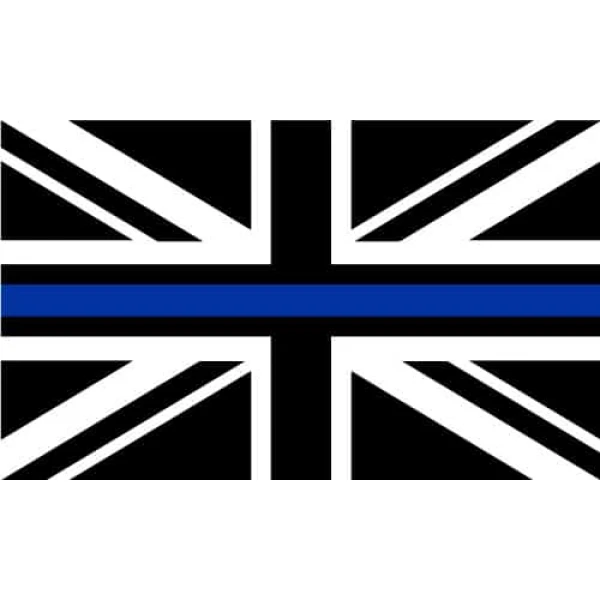 Flag of the UK - with blue line