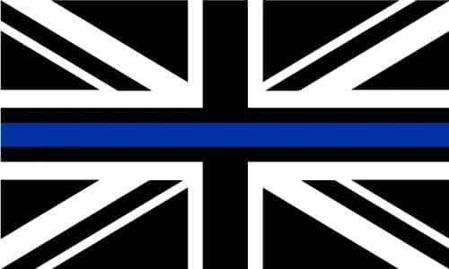 Flag of the UK - with blue line Flag of the UK - with blue line