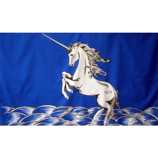 Unicorn Blue 5'x3'