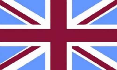 Union Jack Blue/Maroon 5' x 3' 1 Union Jack Blue/Maroon 5' x 3'
