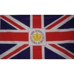 Queens Golden Jubilee Crest Union Jack 5' x 3'