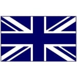 Union Jack Navy/White 5' x 3'