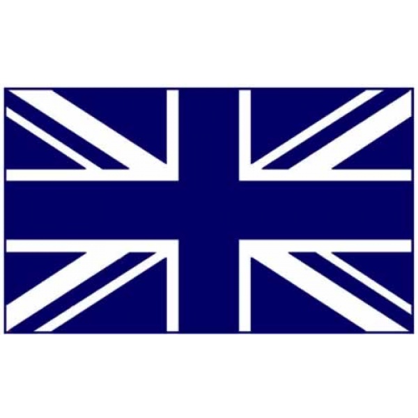 Union Jack Navy/White 5' x 3'