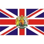 Union Jack Royal Crest 3' x 2'