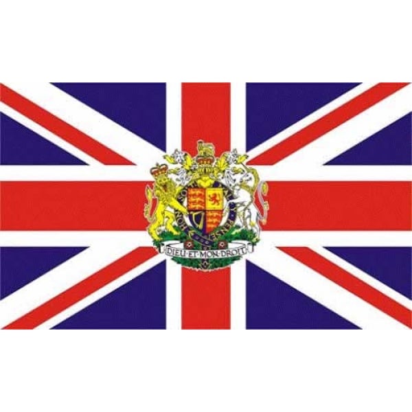 Union Jack Royal Crest 3' x 2'