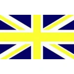 Giant Union Jack Yellow and Blue
