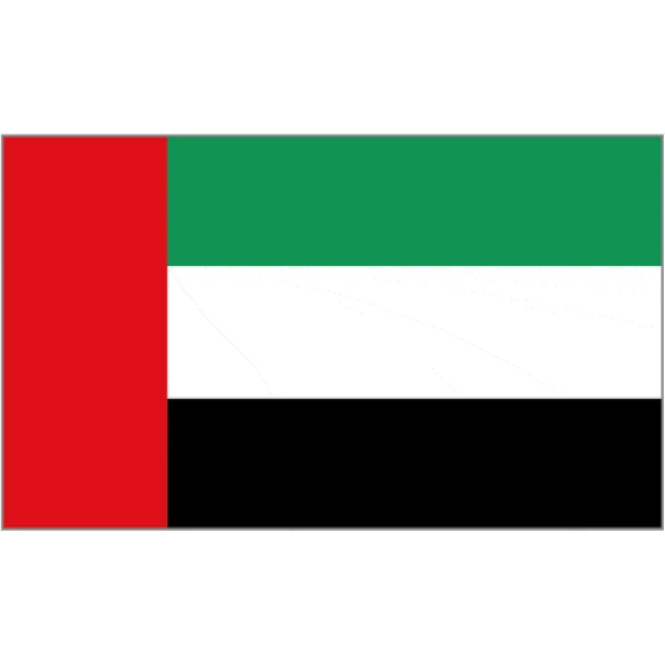 United Arab Emirates (UAE) medium table flag