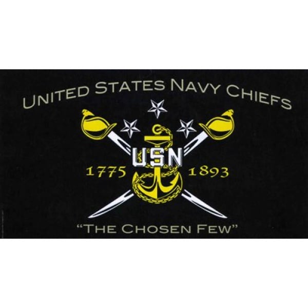 US Navy Chiefs 5'x3'