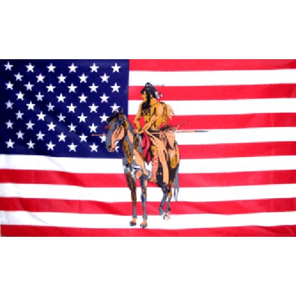 USA Indian Horse 5'x3'