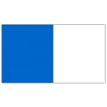 Vertical Stripe Blue/White  5'x3'