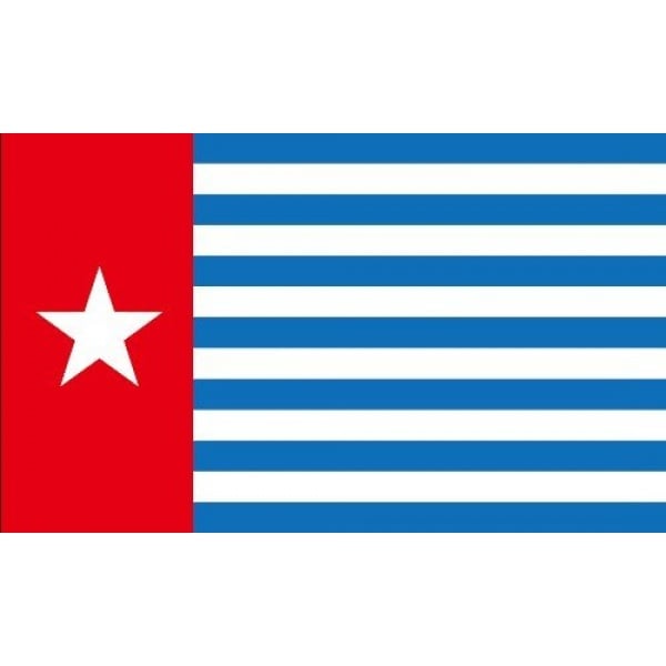 West Papua table flag