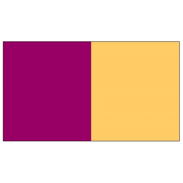 Purple/Gold Vertical Stripe 5'x3'