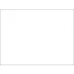 Plain White table flag