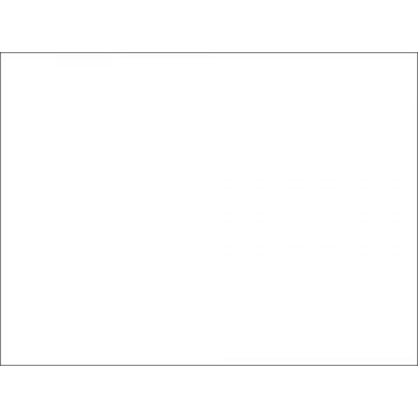 Plain White table flag