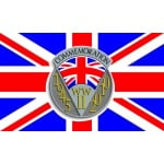 WW2 65th Anniversary Flag 2010 5'x3'