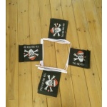 6m 20 flag Yo Ho Ho Pirate (Christmas) bunting