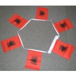 6m 20 flag Albania bunting