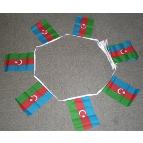 6m 20 flag Azerbaijan bunting