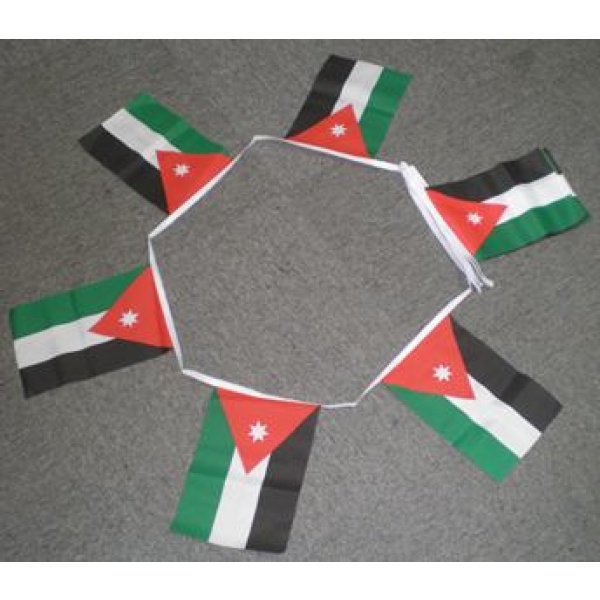6m 20 flag Jordan bunting