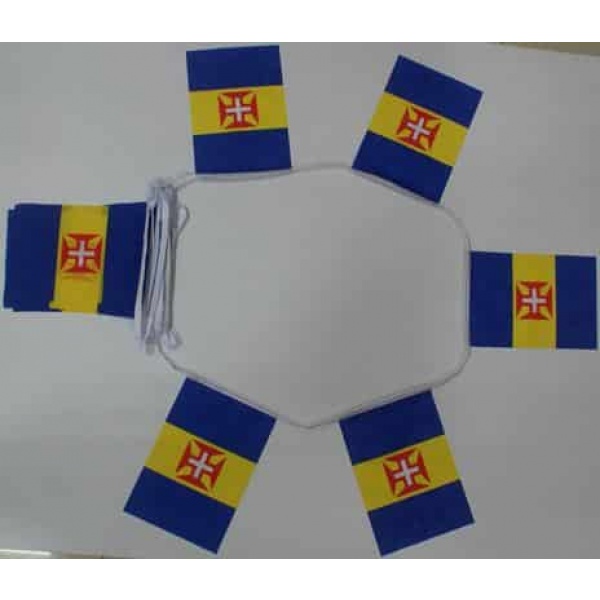 6m 20 flag Madeira bunting