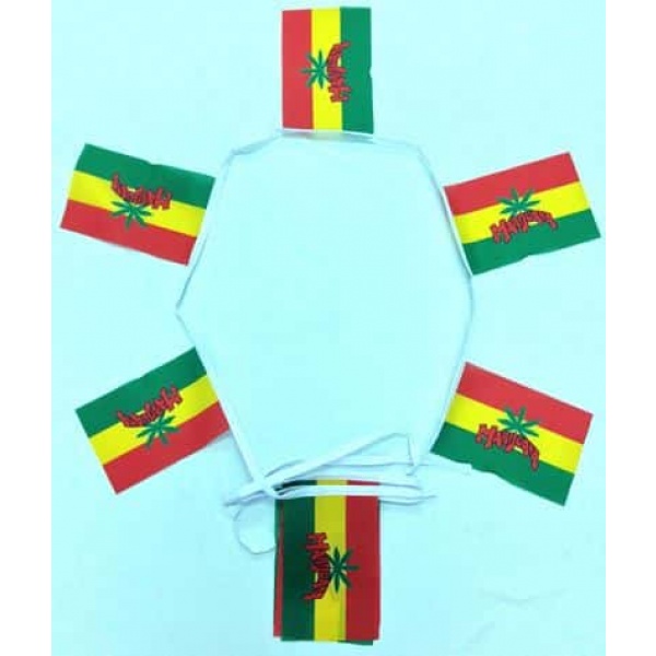 6m 20 flag Marijuana bunting