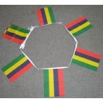6m 20 flag Mauritius bunting