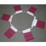 6m 20 flag Qatar bunting