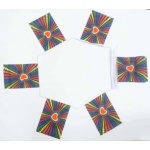 6m 20 flag Rainbow Love (gay pride) bunting