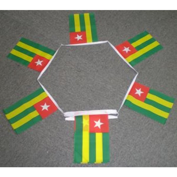 6m 20 flag Togo bunting