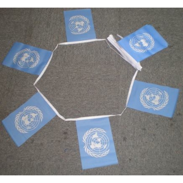 6m 20 flag United Nations (UN) bunting